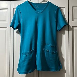 Jaanuu teal scrub set size medium